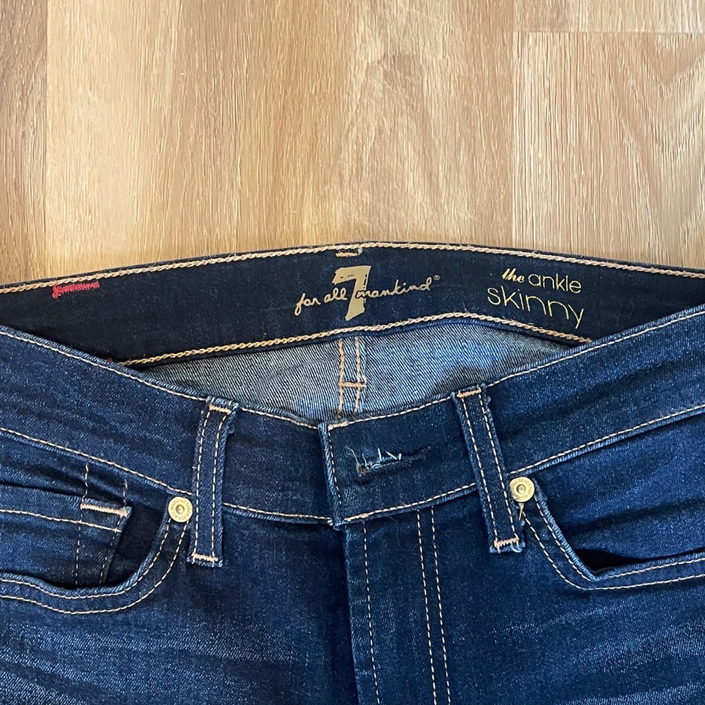 7 for all Mankind Ankle Women's Jeans - Picture 2 of 5